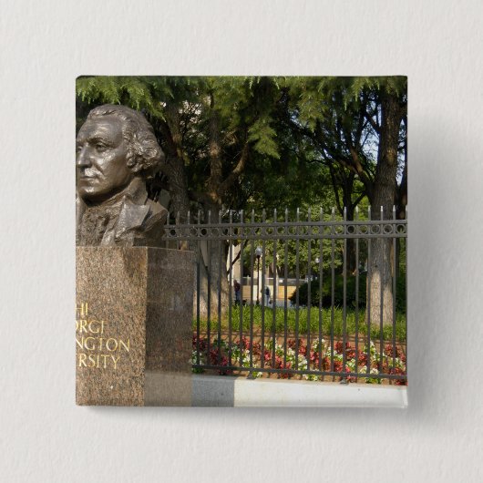 Washington, DC, Statue von George Washington, Button (Vorderseite)