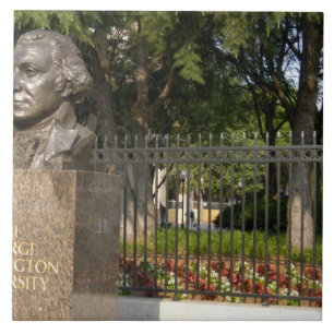 Washington, DC, Statue von George Washington, Fliese