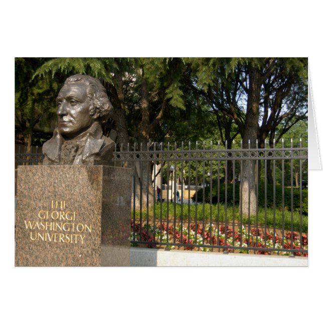 Washington, DC, Statue von George Washington, The (Vorderseite (Horizontal))