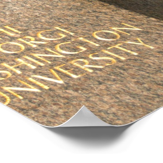 Washington, DC, Statue von George Washington, The Poster (Ecke)