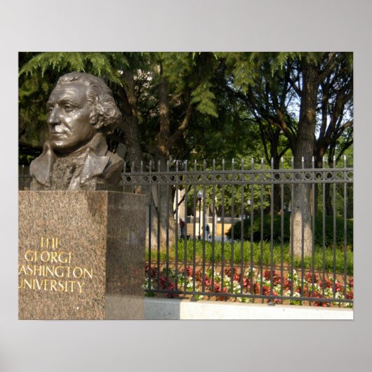 Washington, DC, Statue von George Washington, The Poster (Vorne)