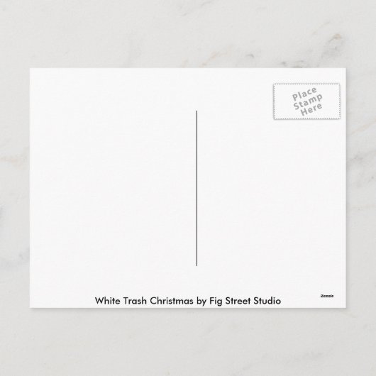 Washington DC Statues Feiertagspostkarte (Rückseite)