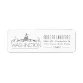 Washington DC Stylized Skyline | (Vorne)