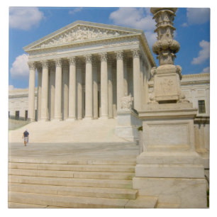 Washington, DC, Supreme Court Gebäude Fliese