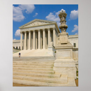 Washington, DC, Supreme Court Gebäude Poster