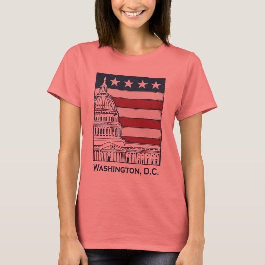 Washington DC T - Shirt (Vorderseite)