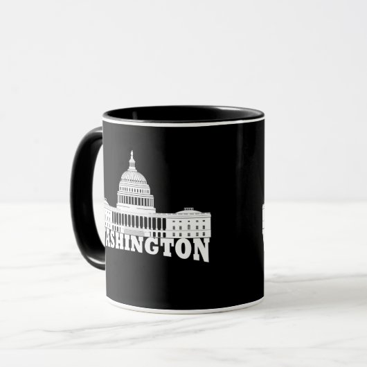 Washington DC Tasse (Vorderseite Links)