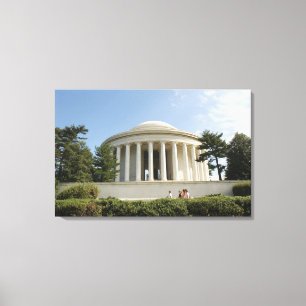 Washington, DC. Thomas Jefferson Memorial Leinwanddruck