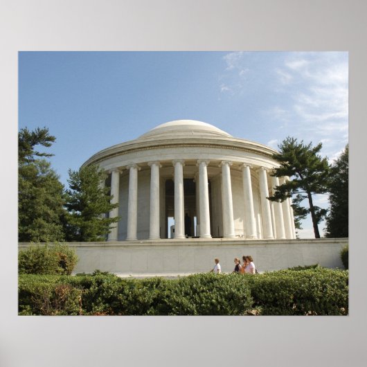 Washington, DC. Thomas Jefferson Memorial Poster (Vorne)