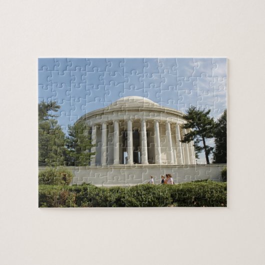 Washington, DC. Thomas- Jeffersondenkmal Puzzle (Horizontal)