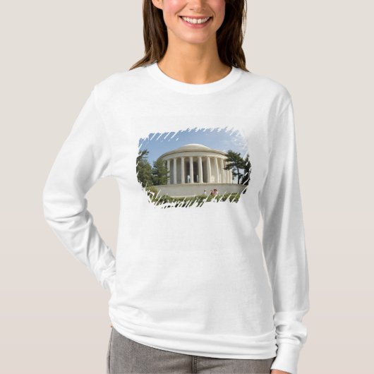 Washington, DC. Thomas- Jeffersondenkmal T-Shirt (Vorderseite)