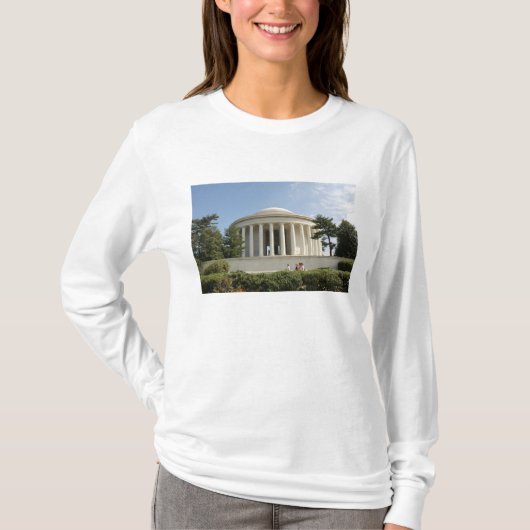 Washington, DC. Thomas- Jeffersondenkmal T-Shirt (Vorderseite)