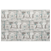 Washington DC Toile Junior Stoff (Fat Quarter (45,7 x 55,9 cm))