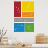 Washington, DC - Transitpaletten Poster (Küche)