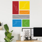Washington, DC - Transitpaletten Poster (Heimbüro)