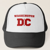 Washington DC Truckerkappe (Vorderseite)