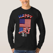 Washington Dc Usa Flag Liebe Hauptstadt T-Shirt (Vorderseite)