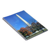 WASHINGTON, DC USA. Washington-Monumentaufstiege Notizblock (Rechte Seite)