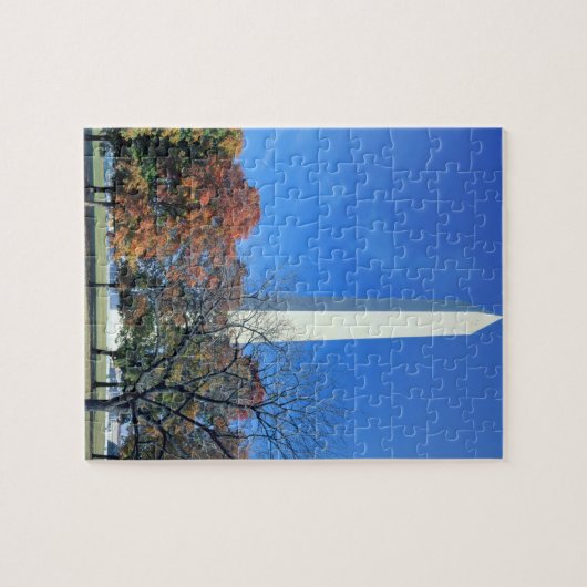 WASHINGTON, DC USA. Washington-Monumentaufstiege Puzzle (Horizontal)