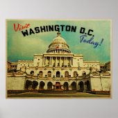 Washington DC Vintag Poster (Vorne)
