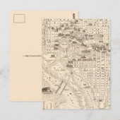 Washington DC Vintage-Karte  Postkarte (Vorne/Hinten)