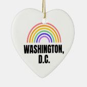 Washington DC - Washington Keramik Ornament (Rechts)