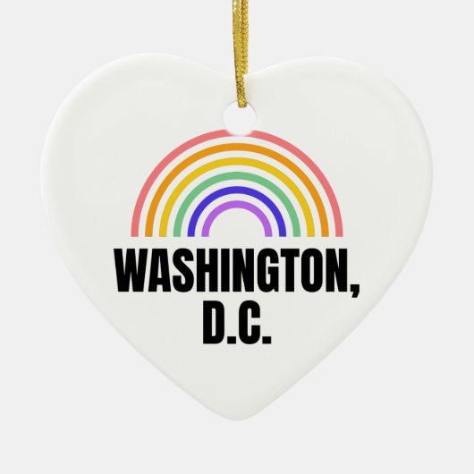 Washington DC - Washington Keramik Ornament (Vorne)