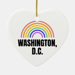 Washington DC - Washington Keramik Ornament