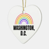 Washington DC - Washington Keramik Ornament (Links)