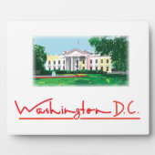 Washington DC - Weißes Haus Fotoplatte (Vorderseite)