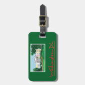 Washington DC - Weißes Haus Gepäckanhänger (Vorderseite vertikal)