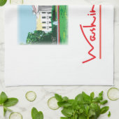 Washington DC - Weißes Haus Handtuch (Gefaltet)