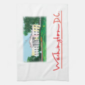 Washington DC - Weißes Haus Handtuch (Vertikal)