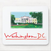 Washington DC - Weißes Haus Mousepad (Vorne)