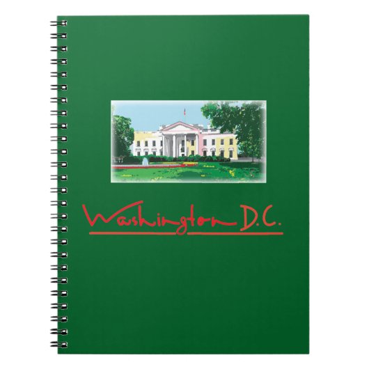 Washington DC - Weißes Haus Notizblock (Vorderseite)