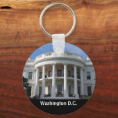 Washington DC Weißes Haus Schlüsselanhänger (Vorderseite)