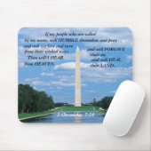 Washington DC Wenn mein Volk Mousepad. Mousepad (Mit Mouse)