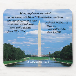 Washington DC Wenn mein Volk Mousepad. Mousepad