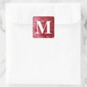 Washington Denim Design #10 @ Emporio Moffa Quadratischer Aufkleber (Tasche)