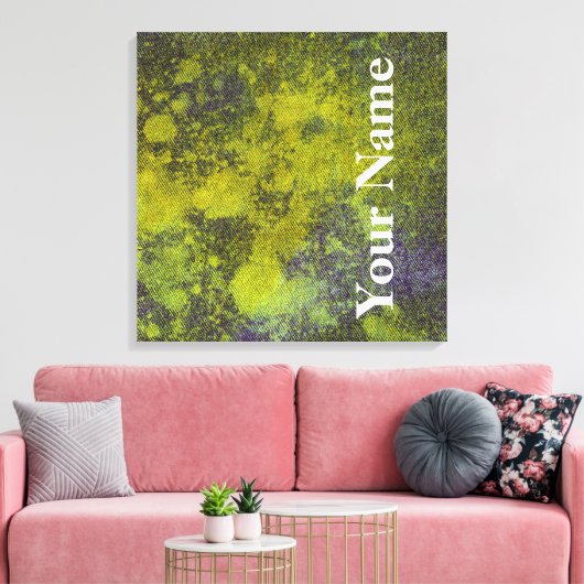 Washington Denim Design #11 bei Emporio Moffa Leinwanddruck (Insitu (Wohnzimmer))