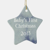 Washington Denim Design #1 bei Emporio Moffa Keramik Ornament (Rechts)