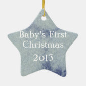 Washington Denim Design #1 bei Emporio Moffa Keramik Ornament (Hinten)