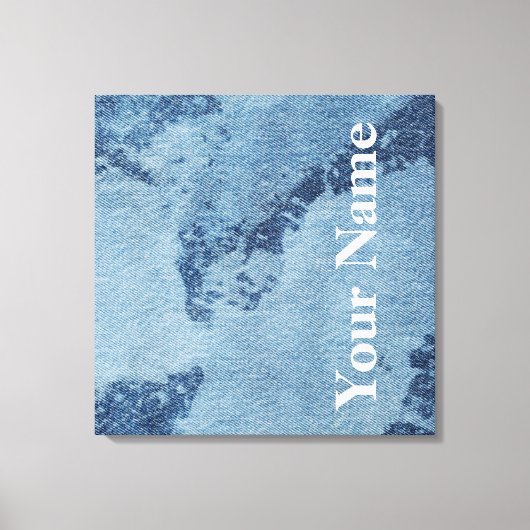 Washington Denim Design #1 bei Emporio Moffa Leinwanddruck (Vorderseite)