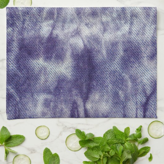 Washington Denim Design #6 @ Emporio Moffa Geschirrtuch (Gefaltet)