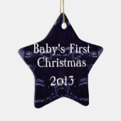 Washington Denim Design #8 bei Emporio Moffa Keramik Ornament (Rechts)