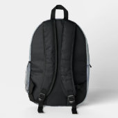 Washington Denim Design No. 1 @ Emporio Moffa Bedruckter Rucksack (Rückseite)