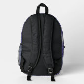 Washington Denim Design No. 6 @ Emporio Moffa Bedruckter Rucksack (Rückseite)