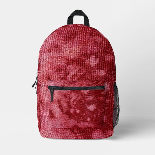 Washington Denim Design Nr. 10 @ Emporio Moffa Bedruckter Rucksack (Vorderseite)
