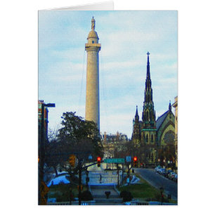 Washington Denkmal Historische Nachbarschaft