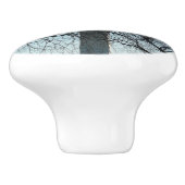 Washington Denkmal im Winter I Landschaft Keramikknauf (Seitenansicht)